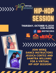 hip-hop session flyer